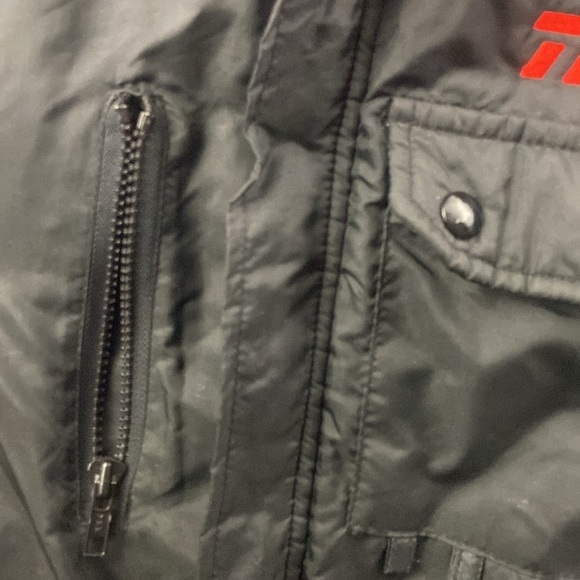 Vintage TRW Black Swingster Size Medium Jacket Racing Performance Parts - Picture 5 of 10